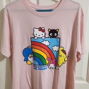 Hello Kitty and Friends Pink Short Sleeve Tee